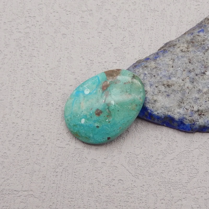 Natural Stone Turquoise Cabochon,Water Drop Cabochon For Pendant DIY Making Jewelry Finding Free Drilling 27x17x4mm 3g