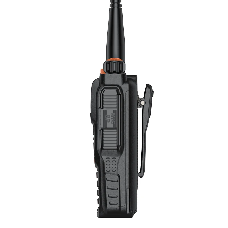 Quansheng K4ATUV walkie talkie K4ATUV 5W, radio dual band uhf vhf 136-174MHZ 400-480MHZ fm luar ruangan ctcss walkie talkie dengan senter 100mil radio