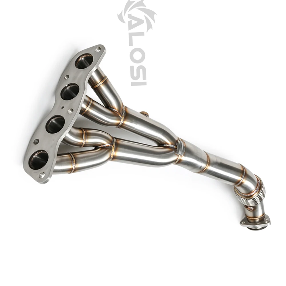 High performance 421 exhaust collector For Honda Fit 1.5 GD3 GD4 GD5 City /FIT Aria 1.5 GD6 2001-2007Racing Header Exhaust