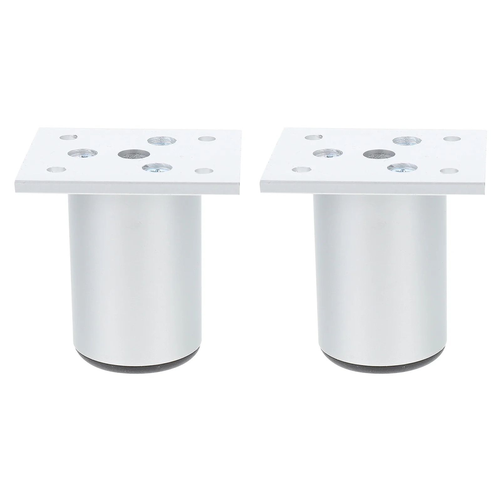 

2Pcs Hard Wearing Table Legs Aluminium Alloy Based Household Cabinet Feet for Dresser Table Desk Adjustable Support