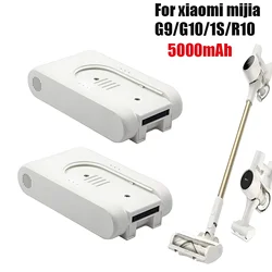 Batteria ricaricabile agli ioni di litio da 25.2V 5000mAh per Xiaomi Mijia G9 G10 aspirapolvere Wireless 3000mAh accessori