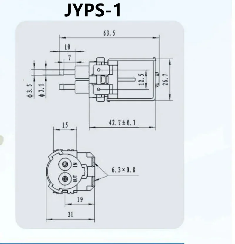 220V Jiayin Electromagnetic Pump JYPC-8 JYPS-1 Steam Coffee Machine Suction Water Pump Vibration Pump Ironing Machine Accessorie