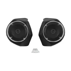 Motorcycle King Trunk Rear Speaker Pods For Harley Touring Electra Glide Street Glide 2014-2025