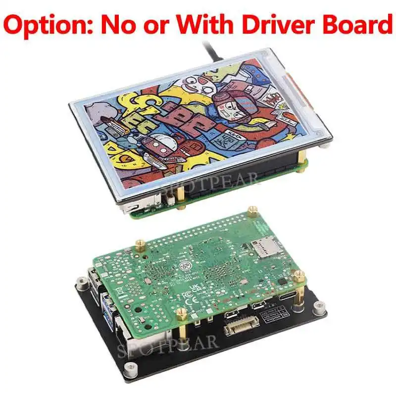 4-inch E6 Full-Color E-Paper Display 600x400