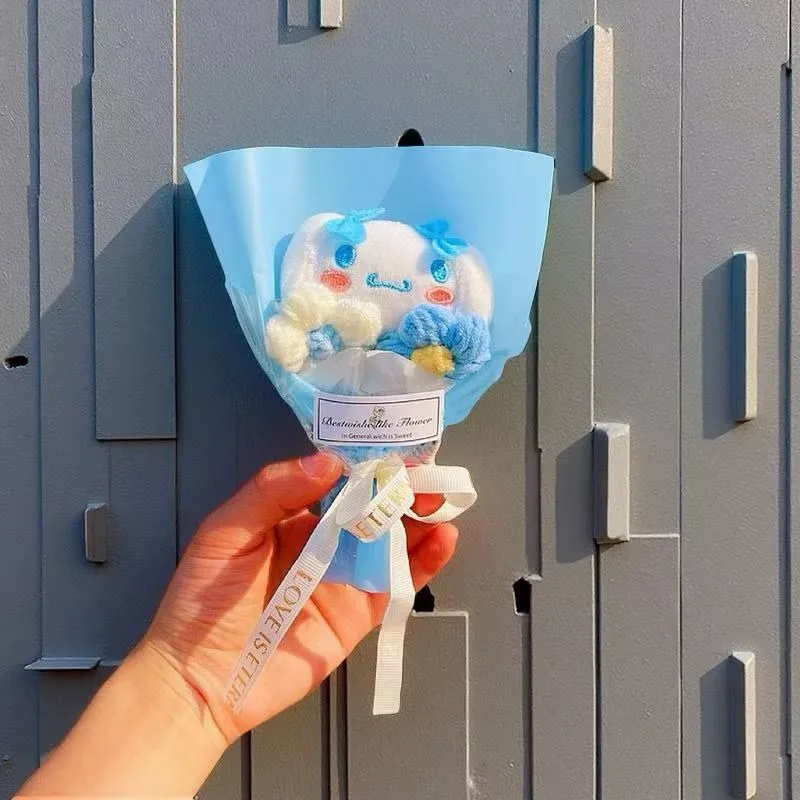 سينامورول ماي ميلودي أنيمي Kawaii سانريو الأطفال باقات الزهور قلادة لطيف الكرتون كورومي هدايا عيد ميلاد للفتيات