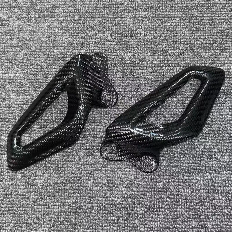 

Для BMW S1000RR S1000 RR 2019-2024 мотоциклетные углеродное волокно, защита пятки из углеродного волокна, пластины для ног, задняя часть, защитные обтекатели