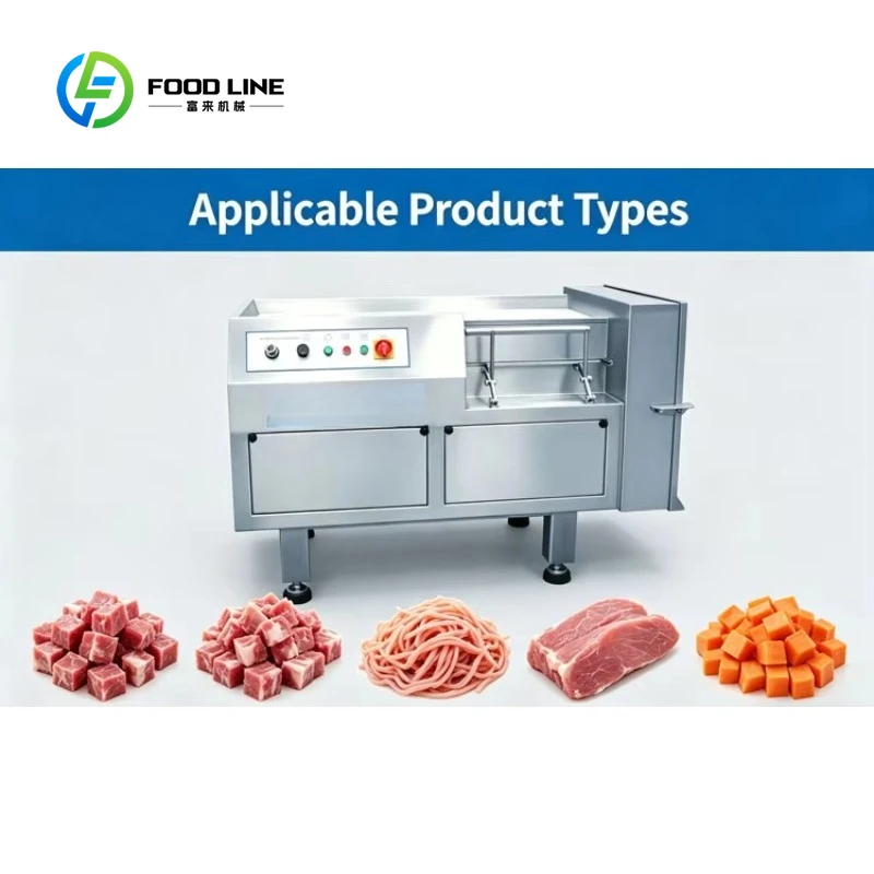 Commercial Dicing Machine Adjustable Thickness Multifunctional Electric Vegetable Meat Dicer Onion Potato Carrot Customized