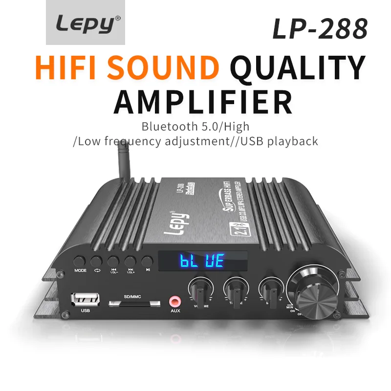 NEW LEPY-288 50W*2+100W Subwoofer Bluetooth 5.0 HIFI SOUNDOUALITY AMPLIFIER Height adjustment/USB SD card playback