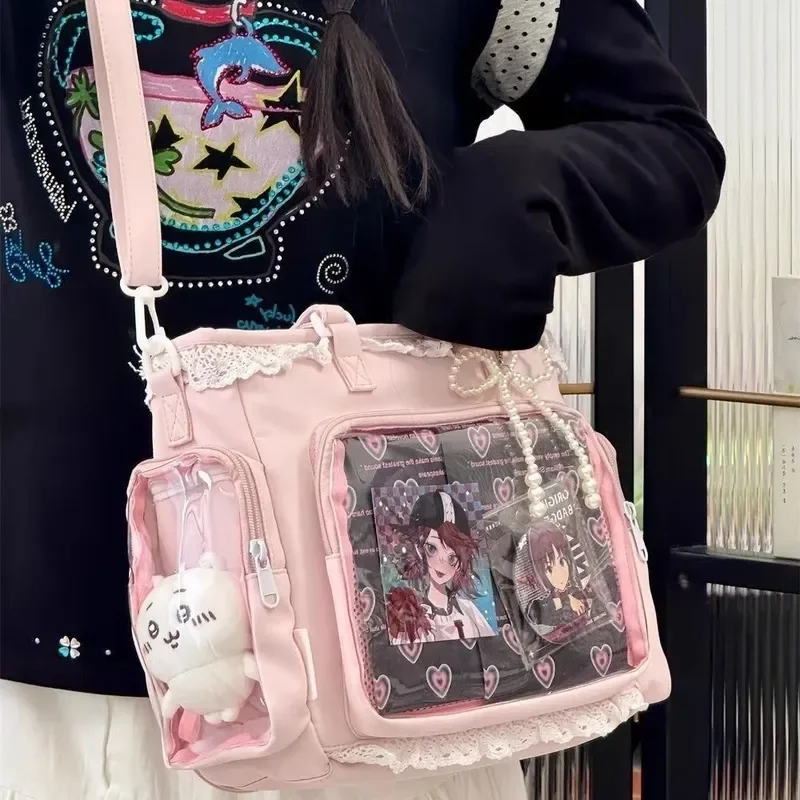 حقيبة باليه جيرل كبيرة الشهية Itabag يابانية ذات اتجاهين بكتف واحد حقيبة كروس هدية للأصدقاء حقيبة يد نسائية