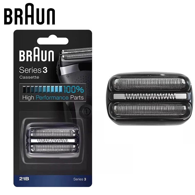 Original Braun 21B Shaver Replacement Head Razor Blade Series 3 Cassette /H3 300s 301s 310s 3000s 3020s 3050cc 3080s Cruzer6