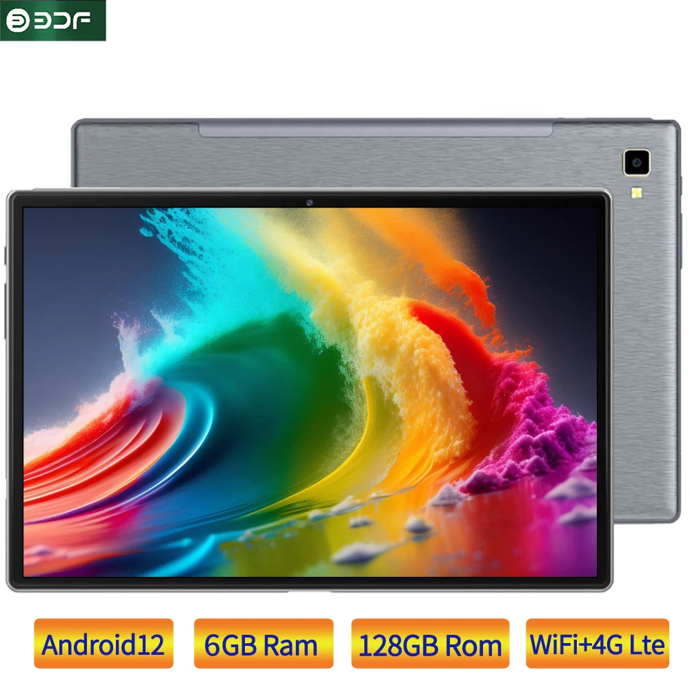 

2024 Global GooglE BDF Tab G10 Android12 Tablet Pad 10.1 Inch WiFi 3G/4G Lte Network Octa Core 6GB 128GB Tablet Android 12