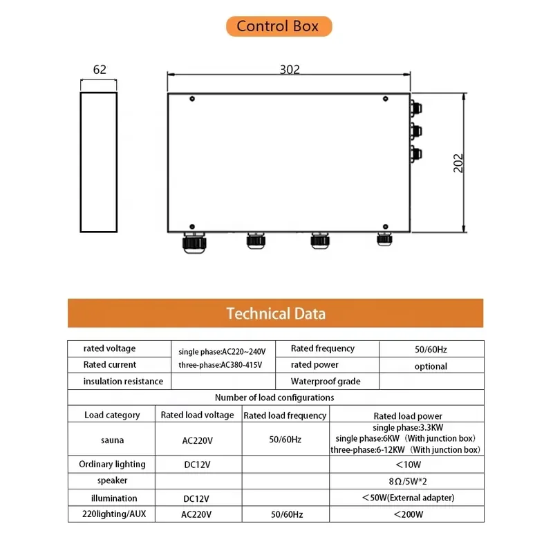26Years Manufacturer OEM ODM WiFi APP Digital Panel System Sauna Controller for All Sauna Room,Sauna Heater,Sauna