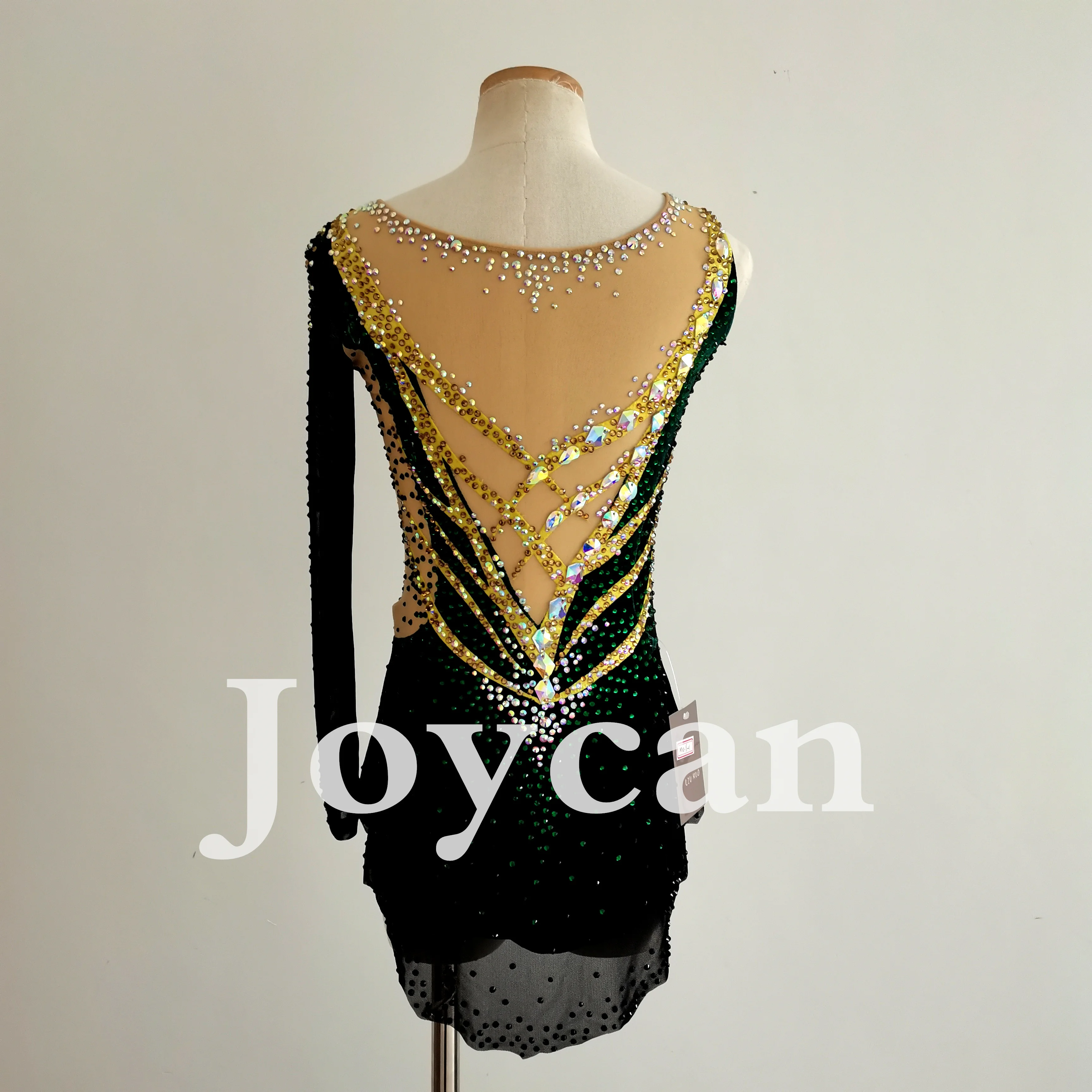 JoyCan Rhthmic Gymnastics Leotards Girls Women Spandex Elegant Dance Wear for Competition JC264