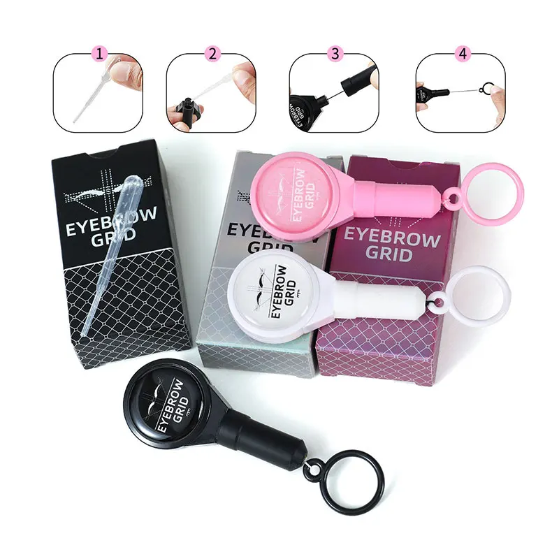 

1 коробка, растягивающаяся строка для картирования, предварительно чернила, микроблейдинг, нить для окрашивания макияжа бровей, перманентная татуировка, сетка для бровей, измерительные инструменты