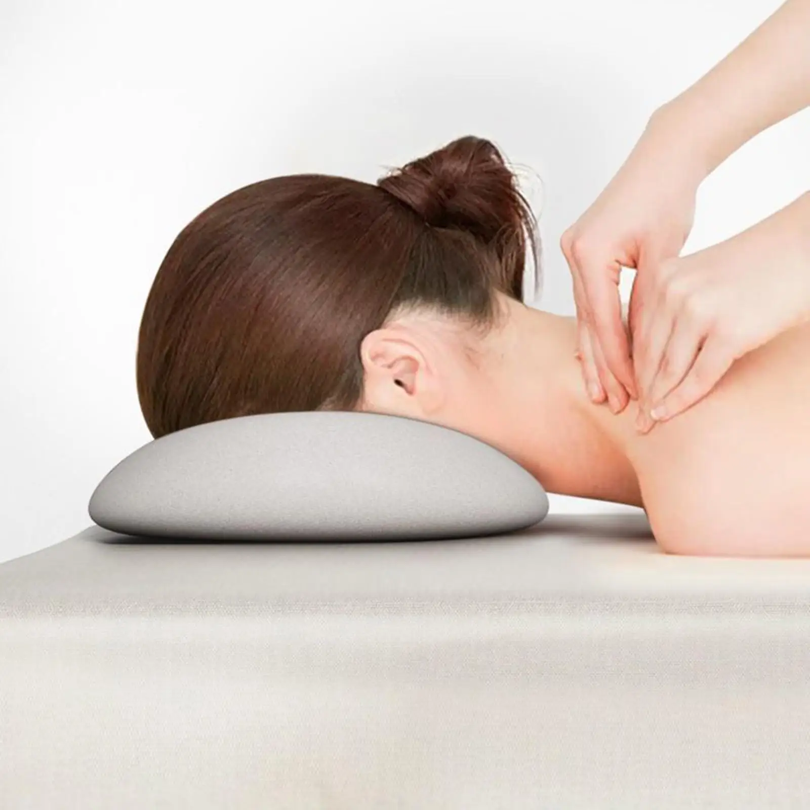 Face Massage Pillow for Salon Bed Spa U Shape Neck Cushion Memory Foam Headrest Cradle Travel Comfortable Relax Pad