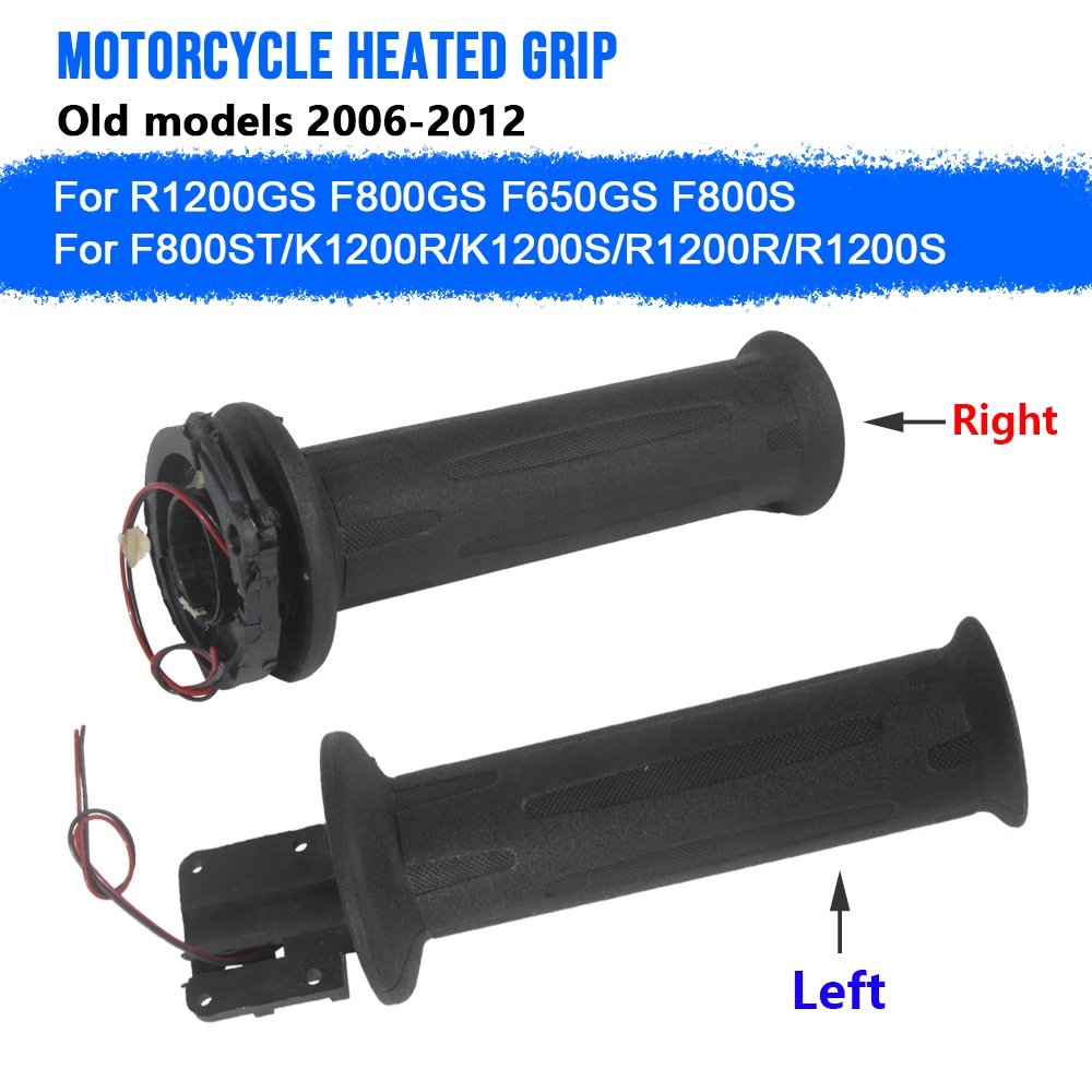 Per BMW R1200GS Adventure F800GS F650GS K1200R R1200R 2006-2012 Moto Manopole Riscaldate Maniglia di Riscaldamento Riscaldatore Grip Accessori