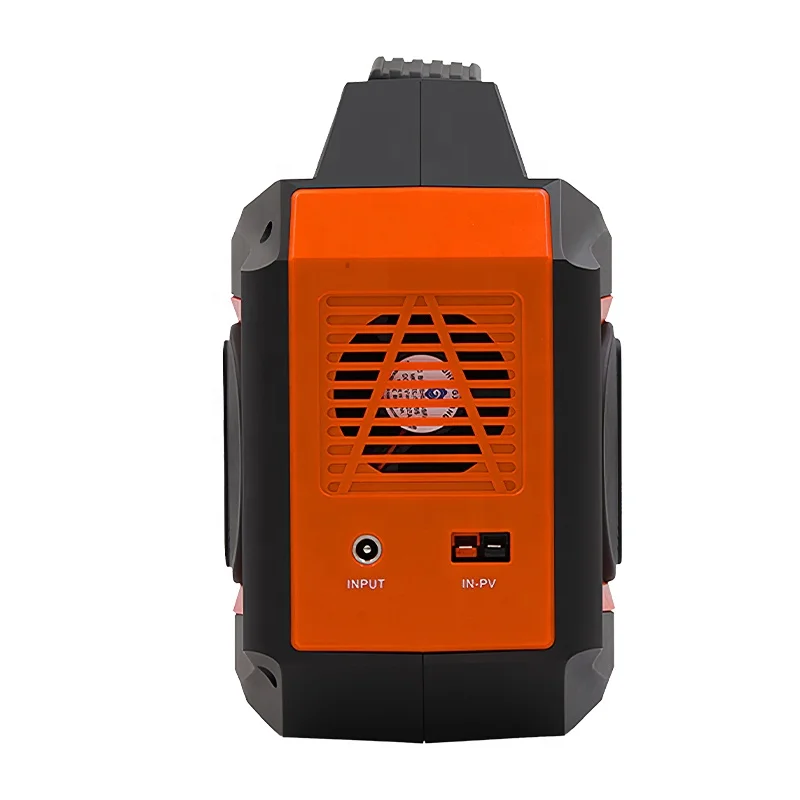 500W Portable Solar Power Station, Lithium Battery 110V AC 12V DC USB QC for Camping Travel Outdoor Emergency Power Supply