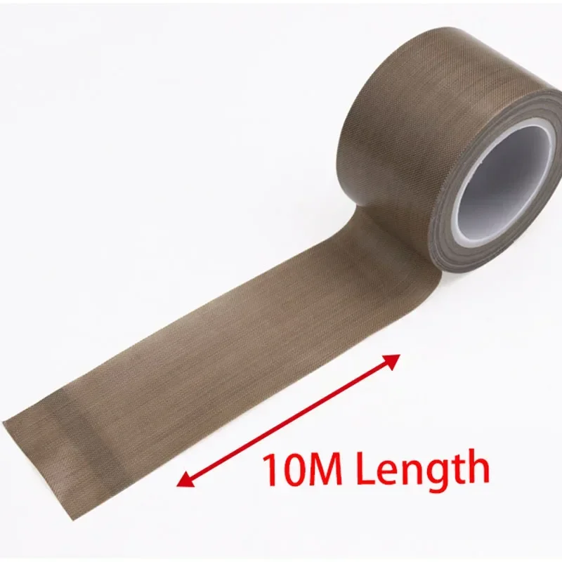 PTFE Tape High Temperature Resistant Self-Adhesive 300℃ PTFE Heat Insulation Adhesive Sealing Tape Cloth 0.13/0.18mm Length10M