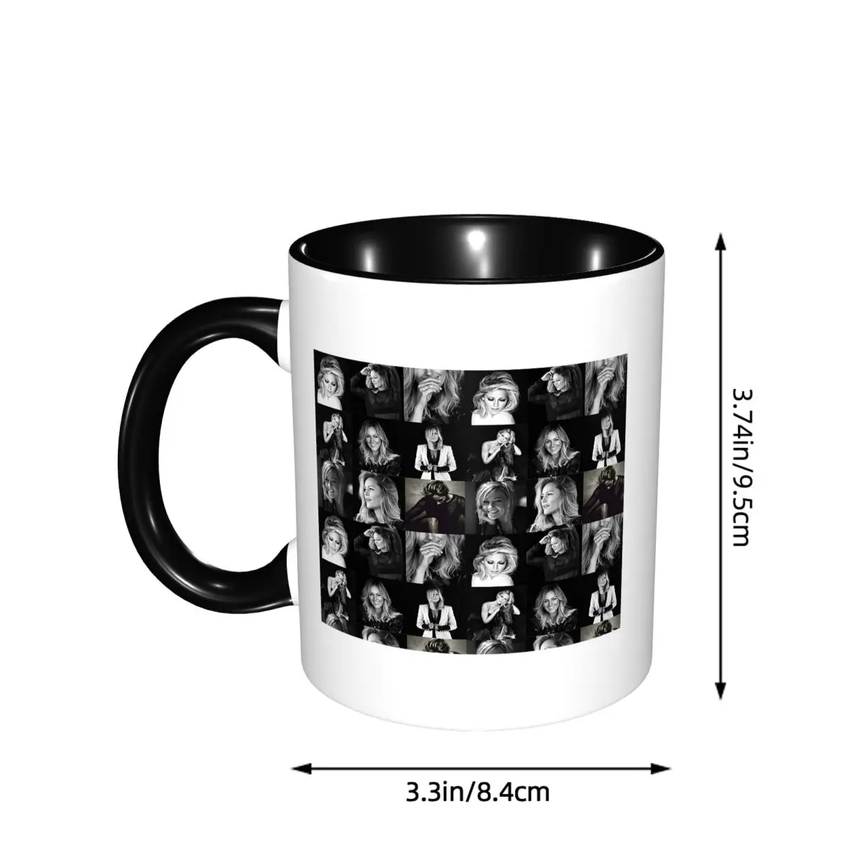 Helene Fischer Collage Mug Funny Ceramic Coffee Cups Tea Mugs Milk Cup Drinkware Gifts for Woman Man