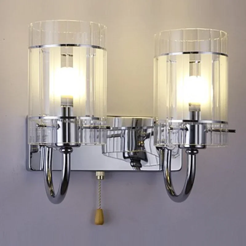 Brief modern wall lamp mass luminaire bed-lighting built-in lights