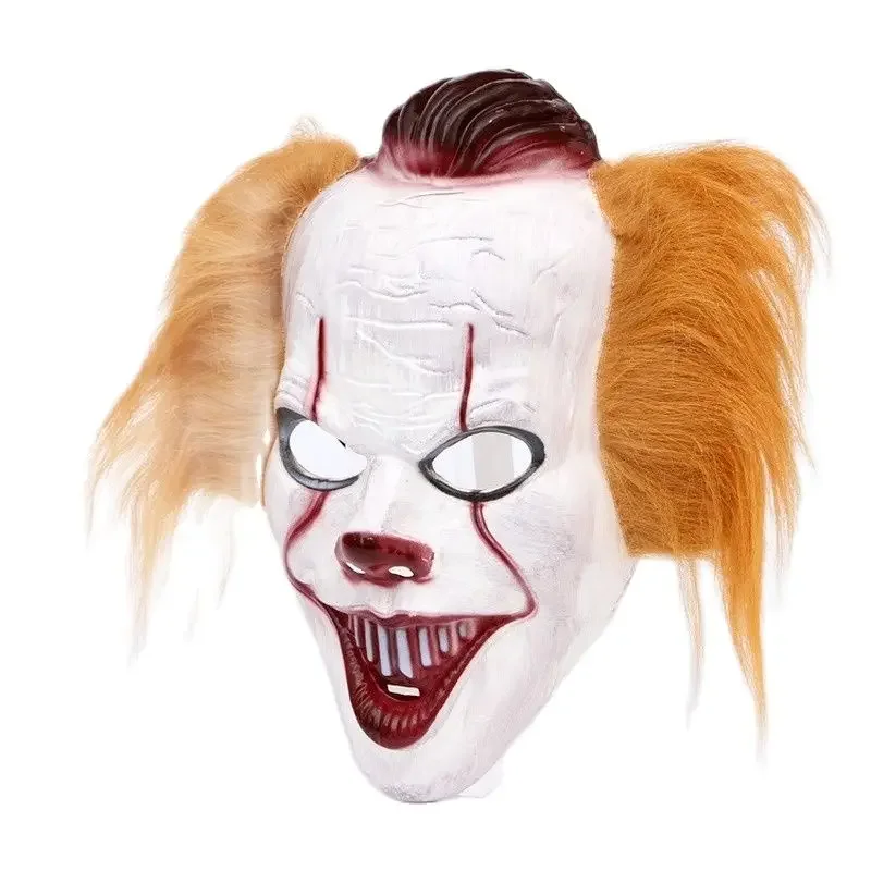 Pennywise Joker Masks Stephen King It Chapter Two 2 Horror Cosplay Masks Halloween Scary Clown Masque Joker Pennywise Masks