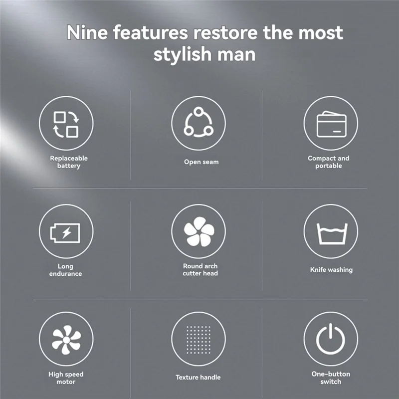 L73A 2025-Electric Trimmer Combo For Nose Hair And Eyebrows - Convenient Grooming For Men And Women