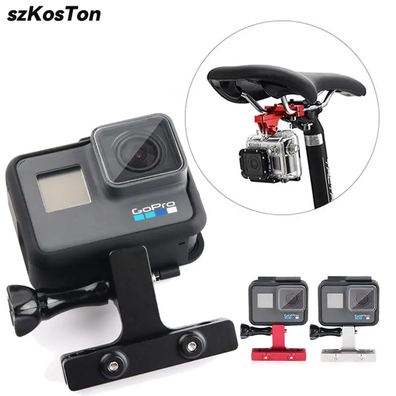 

Bike Saddle Rail Bicycle Seat Mount for GoPro Hero 12 11 10 9 8 7 AKASO DJI OSMO Action 3 4 Insta360 X3 Sports Camera Accessorie