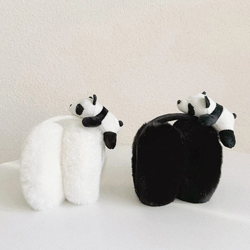 ที่ปิดหูกันหนาว Panda Earmuffs ให้ความอบอุ่นและทันสมัย ​​ที่อุ่นหู Pudsy Panda