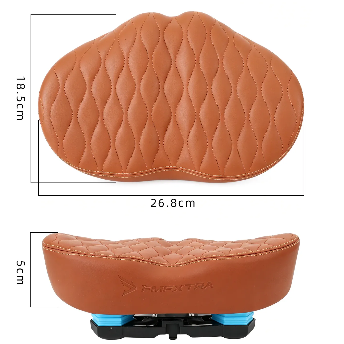 Cojín para asiento de bicicleta, antideslizante, ultra suave y grueso, adecuado para bicicletas de montaña Giant, con absorción de impactos.