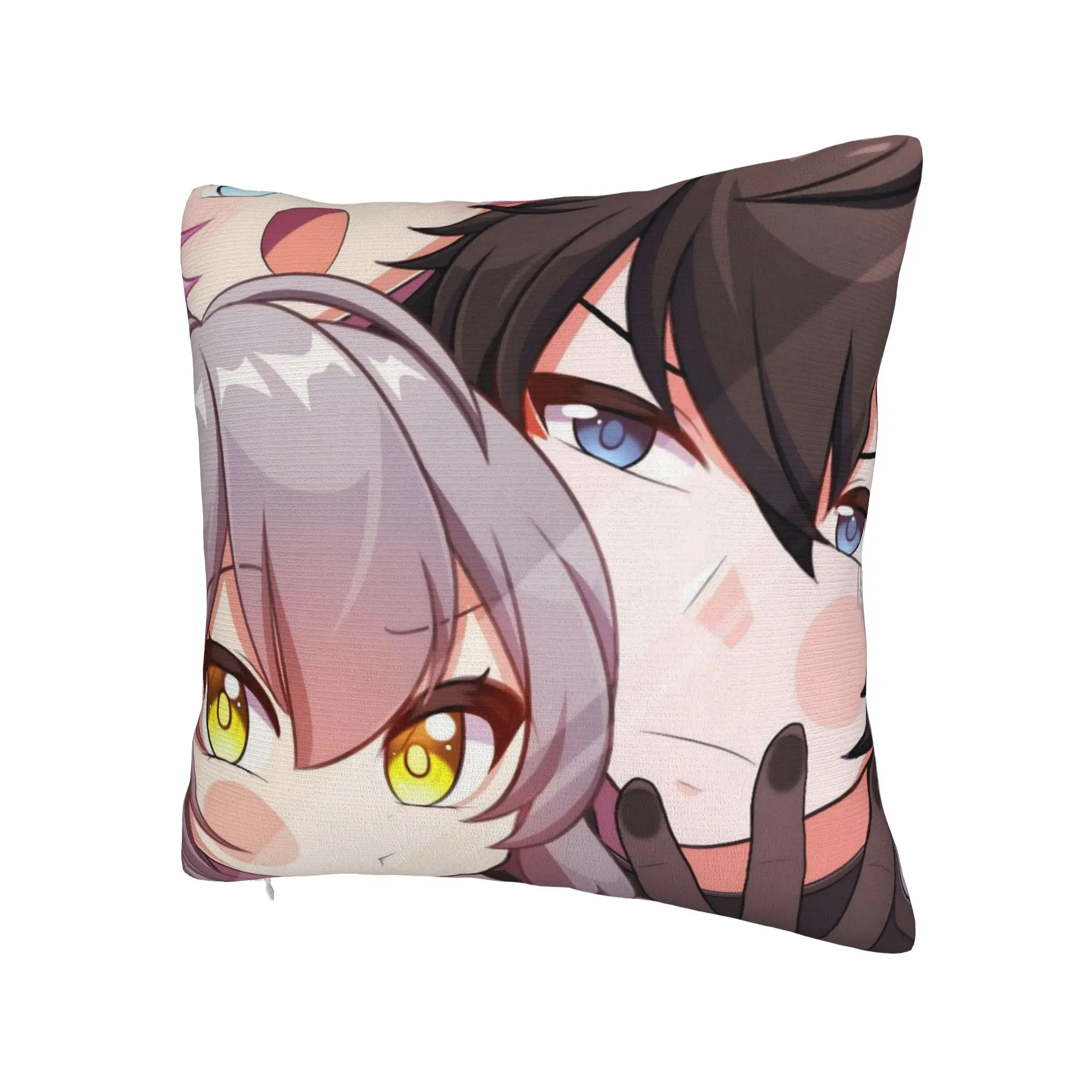 Decorative Pillow Cover Honkai Star Rail Accessories Home  Throw Pillow Case Cover Square Multi-Size