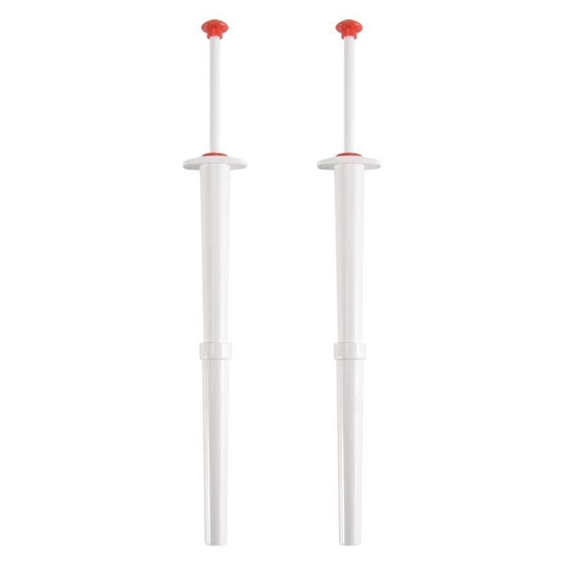 Pickle Pincher Deluxe Pickle Pincher, Set of 2,Pickle Picker Stainless Steel and Plastic- Olive Pepper Grabber