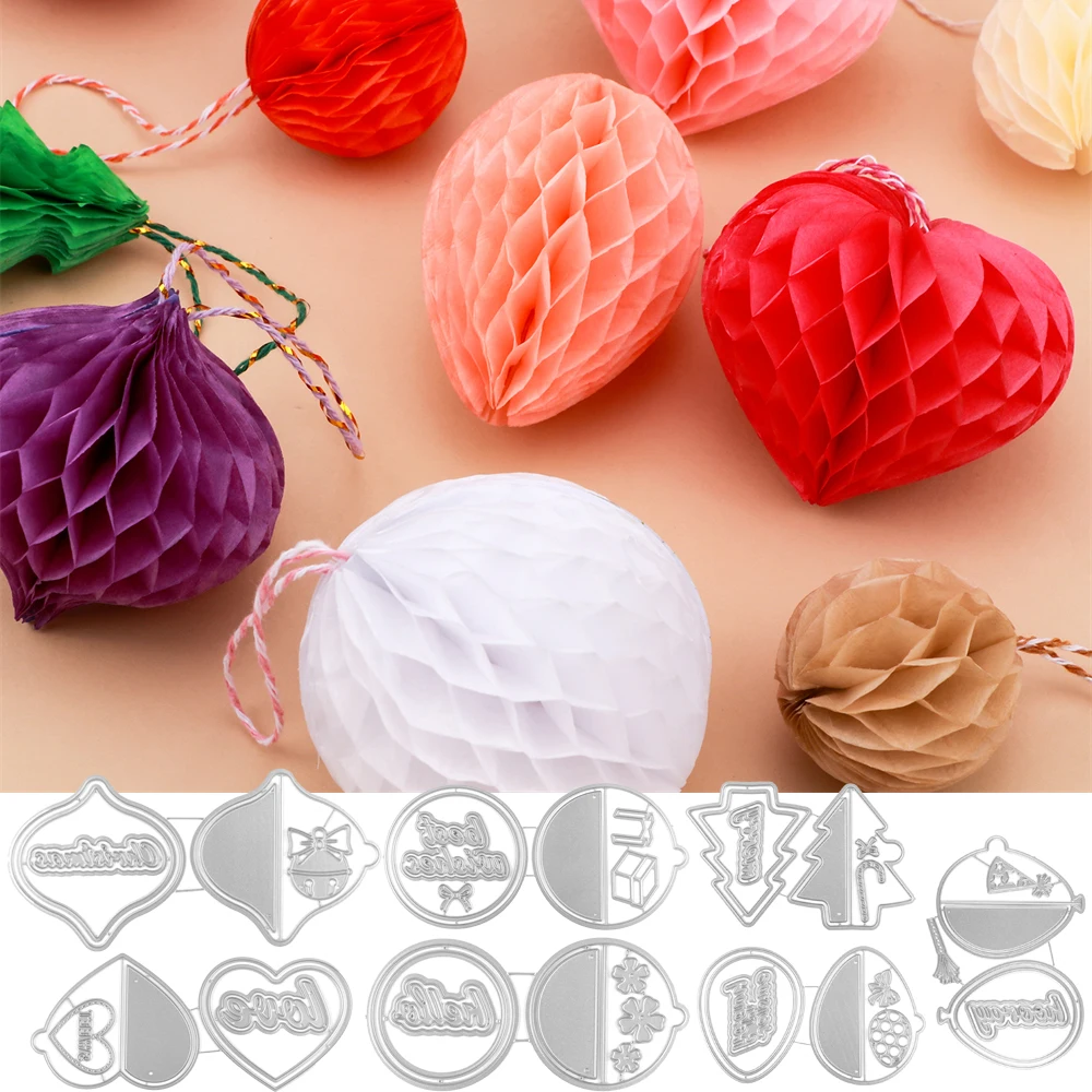 Assorted Colors Honeycomb Paper Pads for DIY 3D Craft Pop-Up