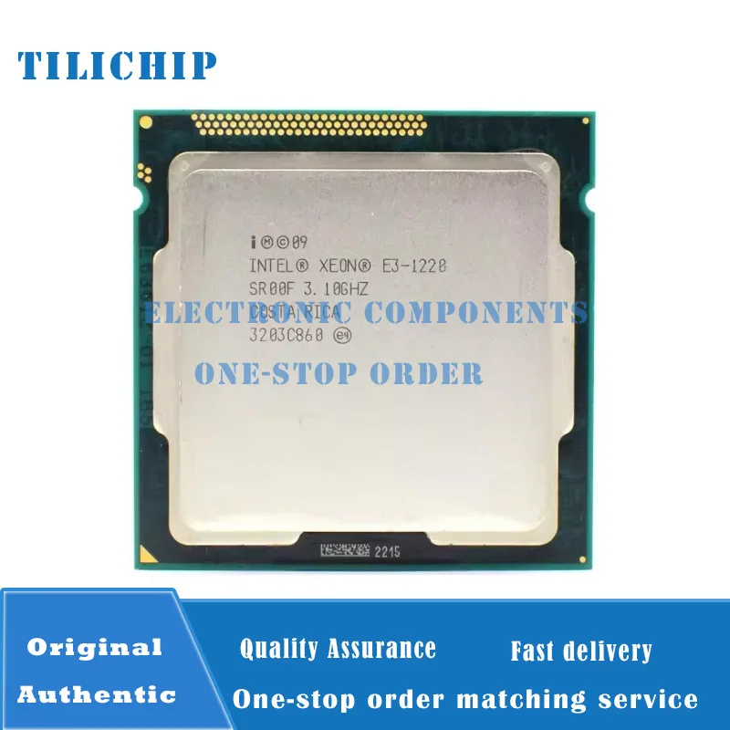 E3 1220 3.1GHz 80W 4-Core LGA 1155 cpu processor