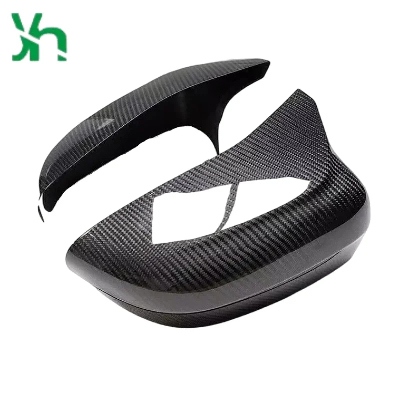 สติกเกอร์ครอบกระจกมองข้างคาร์บอนไฟเบอร์แท้ ดีไซน์สปอร์ต สำหรับ BMW ผลิตในจีน สำหรับรถยนต์พวงมาลัยขวา