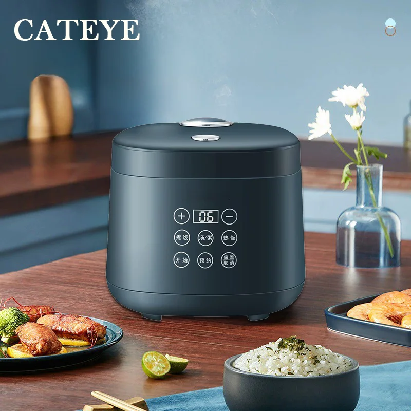 

rice cookers Free Shipping Mini multi-function rice cooker rice cooker 2 liter sof household intelligent small 2-5 people