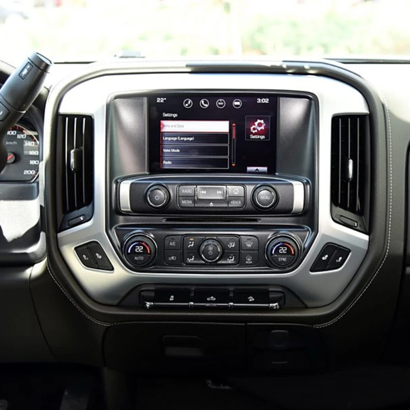 

Радио Tesla Style Android 13 для GMC Sierra 2013-2020 Автомобильный мультимедийный плеер для Chevrolet Silverado GPS-навигатор, головное устройство