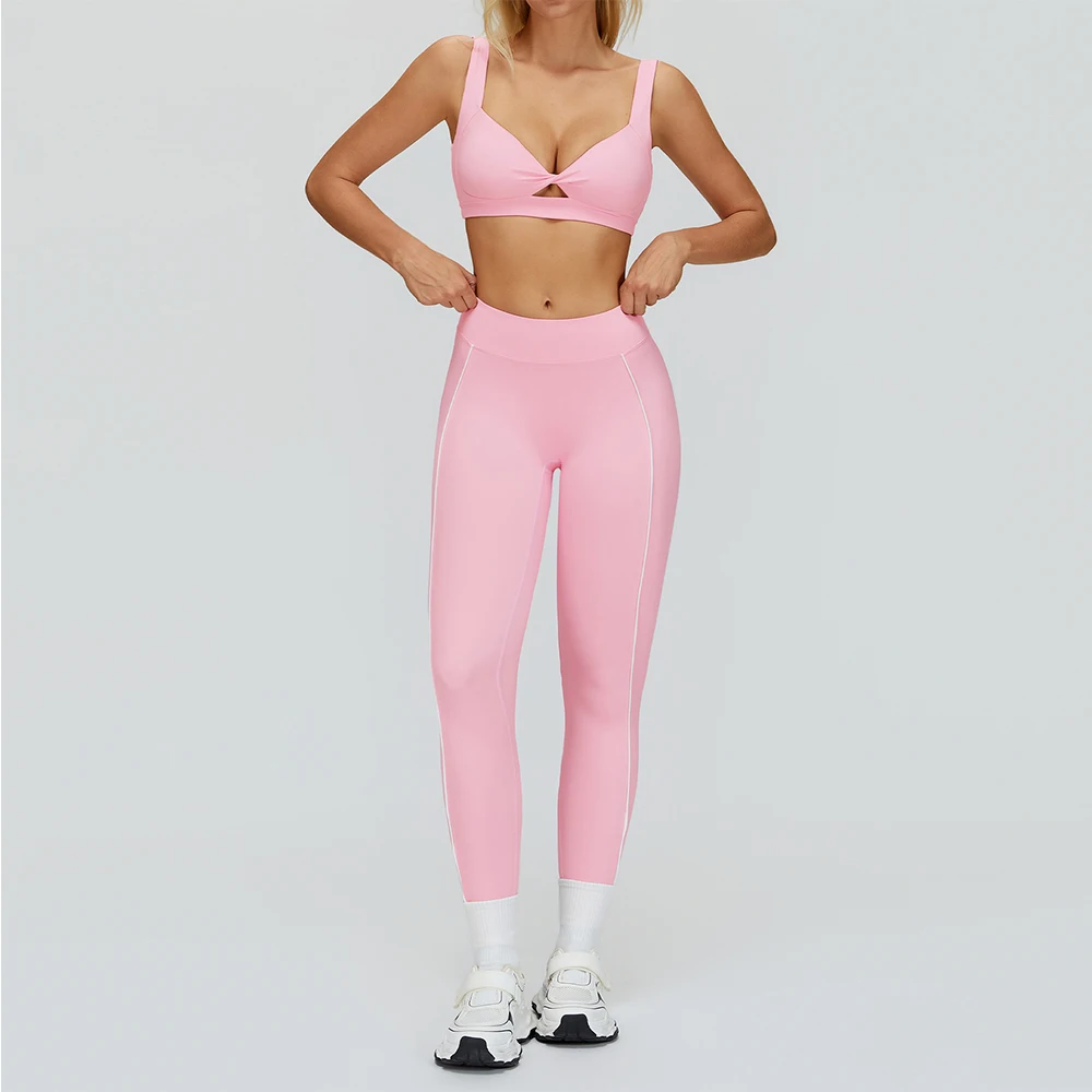 

2 шт., одежда для йоги, женский спортивный костюм, спортивная одежда, костюм для пилатеса, фитнеса, спортивная одежда, одежда для тренировок, спортивный бюстгальтер, леггинсы, комплект