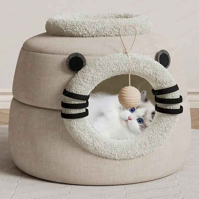 

Кошачий туалет, теплый зимой, закрытый смысл безопасности, универсальный на все сезоны, большой кошачий туалет.