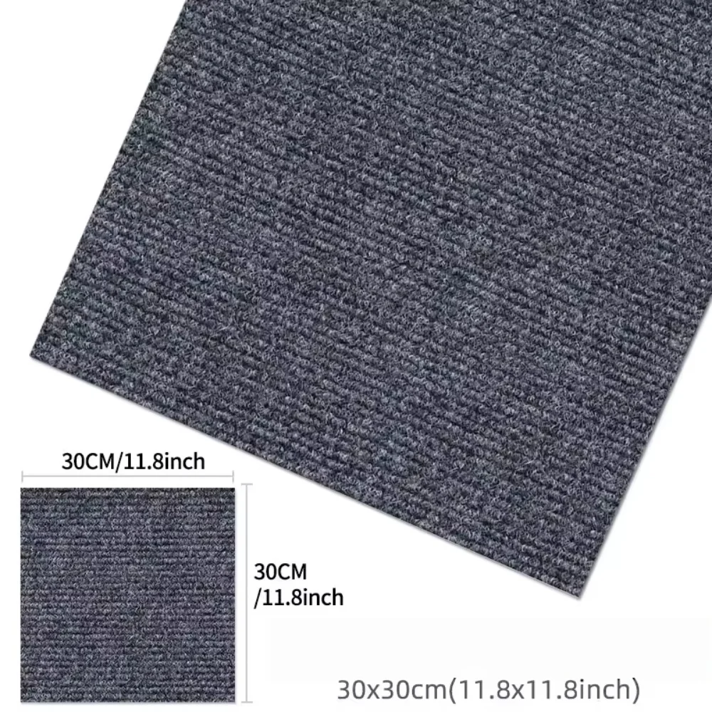 Self-adhesive Anti Slip Splicing Block Floor Mute Rug Bedroom Mat Carpet Water Absorption and Anti Slip Living Room Home
