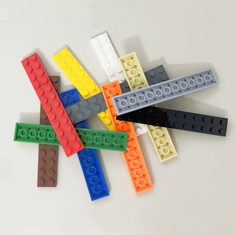 Lot 2445 Plate 2 x 12 Dots Thin Figures Bricks Toys For Technical Building Block Compatible Accessories Assemble Replaceble MOC