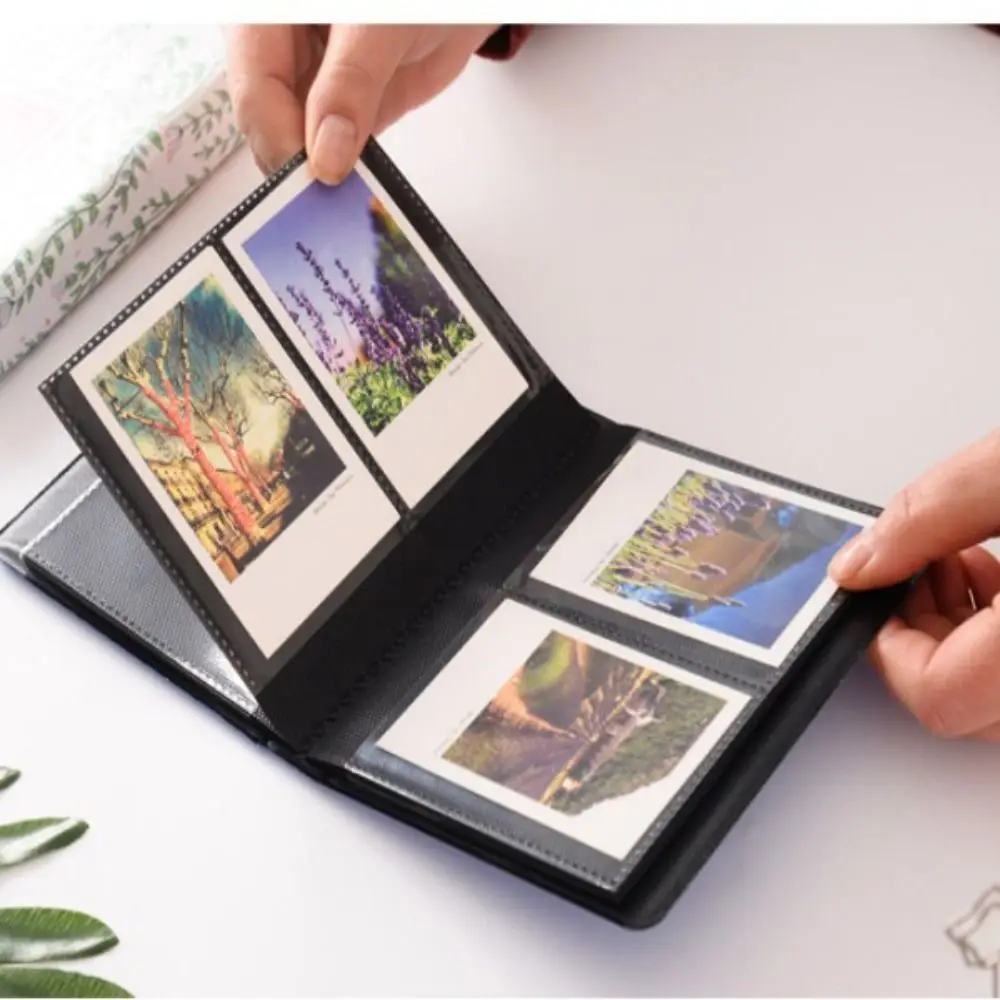 Retro 3 Inches 64 Pockets Picture Case Storage Photo Album Mini Instant Album For Fujifilm Instax Mini 11 9 8 7s 90 70 LiPlay