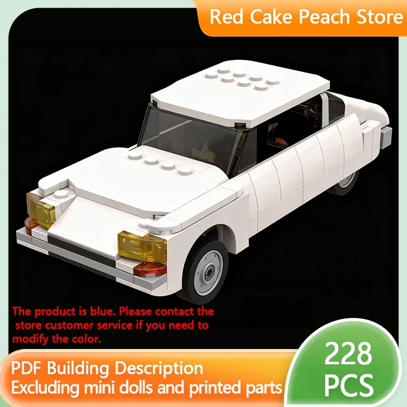 

City Car Model MOC Building Bricks Luxury Sport Utility Vehicle Modular Technology Children Holiday Gifts Assemble Toys Suit