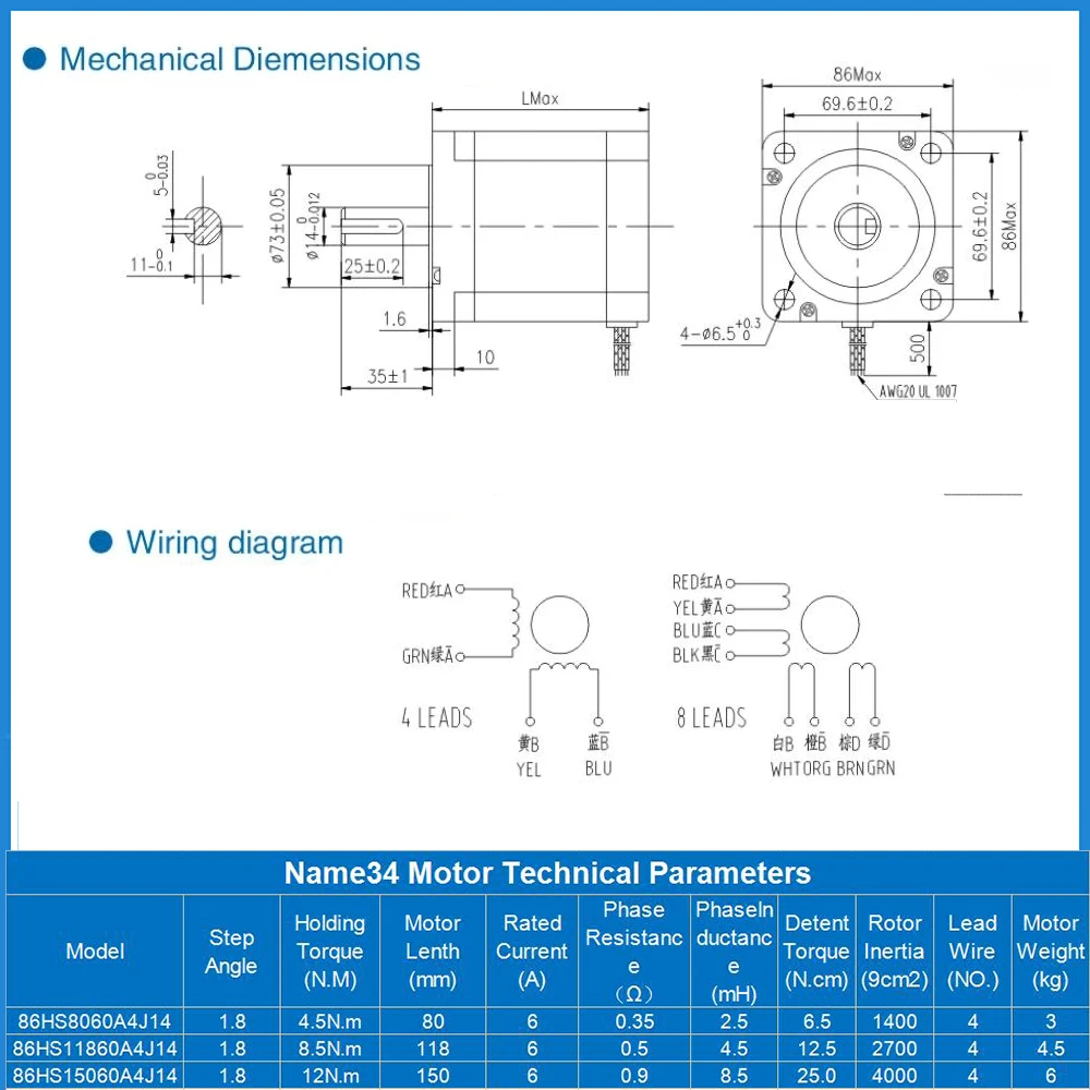 Planetary Reducers Motor Sets 2 phase 86mm Motor 3Nm~12Nm, Speed Ratio 3:1 5:1 10:1~200:1,Nema34 Stepper Motor Gearbox gear Kits