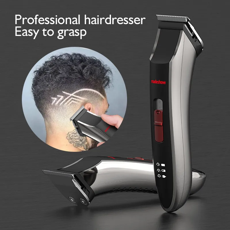 Professional Hair Clippers Madeshow M1 Hair Trimmer for Men Cordless Finishing Hair cutting Machine For Barbers Beard Trimmer