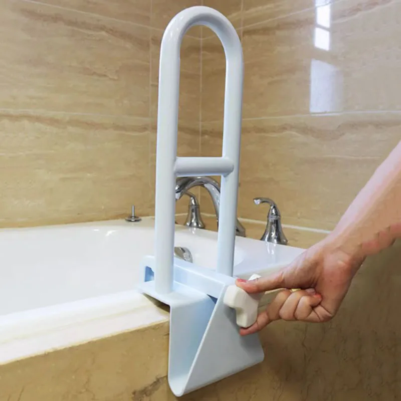 Bathroom Grab Bar Handrail Holder Shower Support Toilet Handrail Elderly Safety Barra De Ducha Old People Helping Accessories