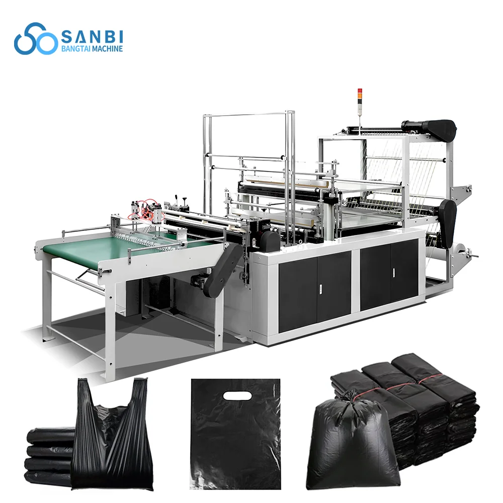 Production Line Bag Making Machine Pp Plastic Maquina Para Hacer Bolsas Plasticas Automatic Ldpe Polythene Nylon Bag Machine