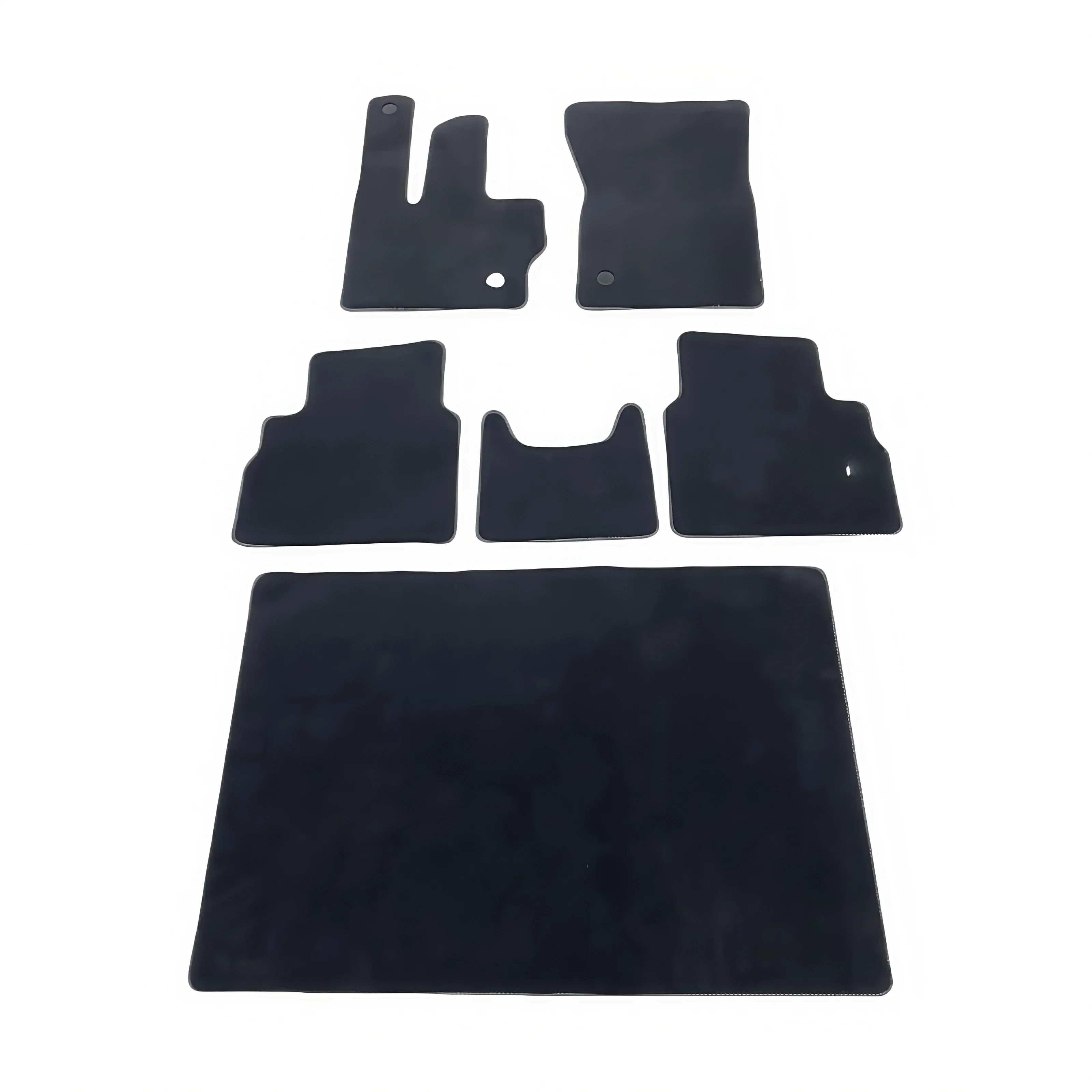 Authentic Luxury Wool Carpet Whole Car Floor Mat for G-Class G63 5-Piece Set 20mm Car Interior Decoration