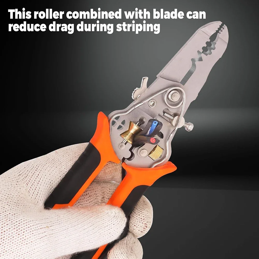 NEW 10-in-1 Wire Stripper Decrustation Pliers Crimper Cable Stripper Cutter Multifunctional Wire Repair Tool Pliers Hand Tools
