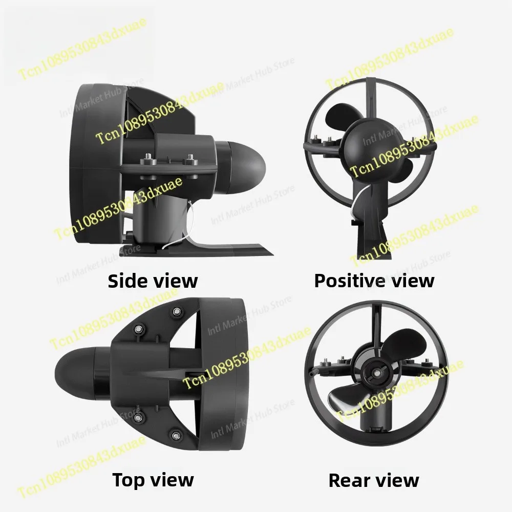 Paddle board motor, electric fish fin, detachable tail fin, paddle board, kayak propeller, underwater thruster, nylon