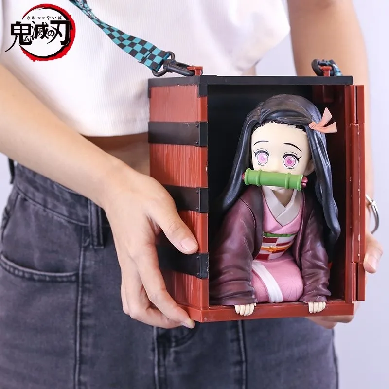 

Demon Slayer Anime Nezuko Figure, Fashionable and Personalized for Men and Women, Versatile, Simple Exquisite Storage Container